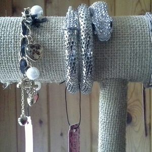 Betsey Johnson bracelet, snake coil